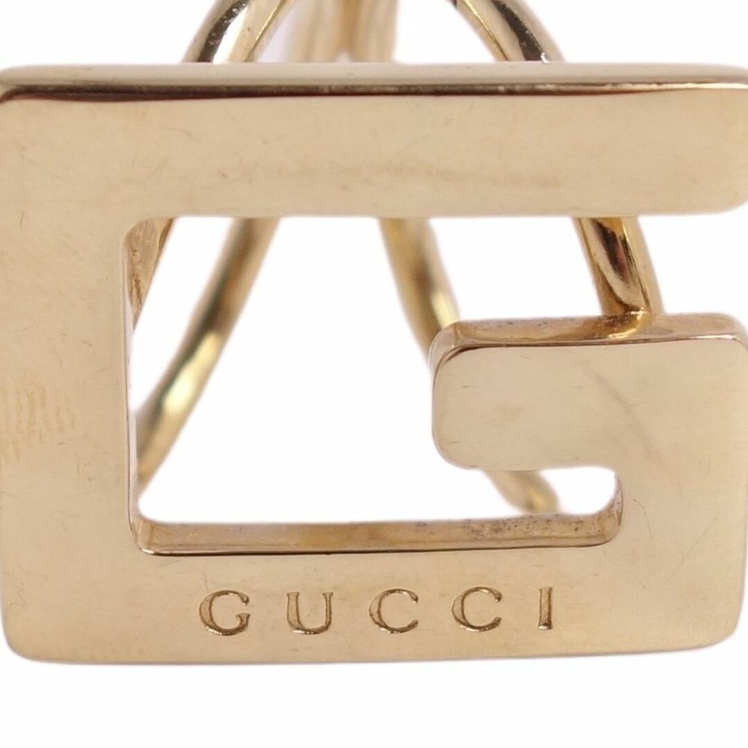 Gucci(グッチ)のグッチ GUCCI スカーフリング Gロゴ ネックウェア メタル アクセサリー レディース イタリア製 ゴールド レディースのファッション小物(その他)の商品写真