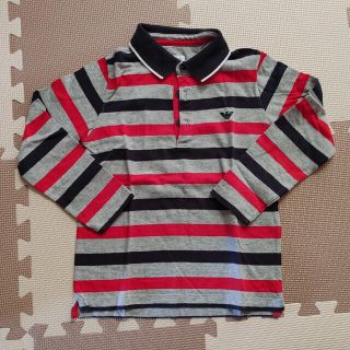 アルマーニ ジュニア(ARMANI JUNIOR)のアルマーニジュニア　長袖　ポロシャツ(Tシャツ/カットソー)