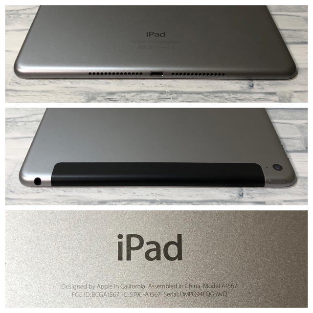 iPad Air2 16GB  wifi+セルラーモデル　管理番号：0897