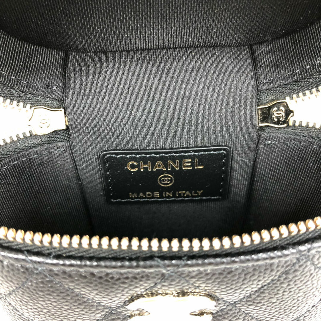 シャネル CHANEL スモールバニティケース ショルダーバッグ レデ