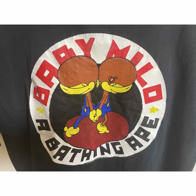 A BATHING APE(アベイシングエイプ)の A BATHING APE 　BABY MILO　Mサイズ　Tシャツ　半袖 メンズのトップス(Tシャツ/カットソー(半袖/袖なし))の商品写真