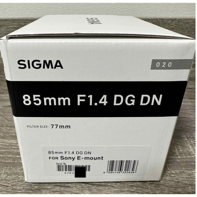 SIGMA(シグマ)の【新品•未開封×3個】シグマ 85mm F1.4 DG DN Art ソニーE スマホ/家電/カメラのカメラ(レンズ(単焦点))の商品写真