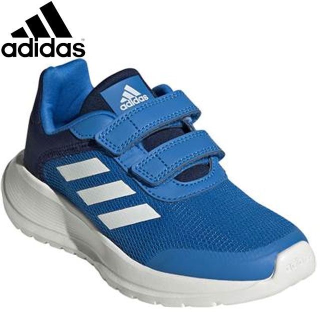 adidas(アディダス)の新品　adidas　18.0㎝ キッズ/ベビー/マタニティのキッズ靴/シューズ(15cm~)(スニーカー)の商品写真