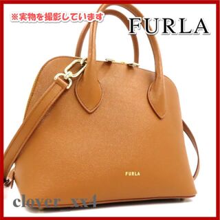 Furla - 【極美品 2020年】 フルラ ショルダーバッグ ドーム ブラウン ...