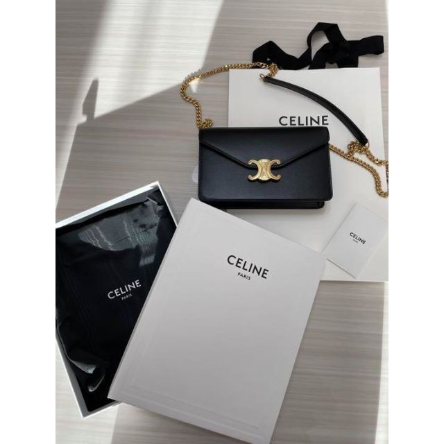 CELINE チェーンウォレット