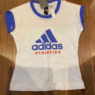 アディダス(adidas)の未使用タグ付き　adidas  フレンチスリーブTシャツ(Tシャツ/カットソー)