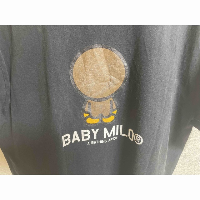 A BATHING APE(アベイシングエイプ)のA BATHING APE 　BABY MILO　Mサイズ　Tシャツ　半袖 メンズのトップス(Tシャツ/カットソー(半袖/袖なし))の商品写真