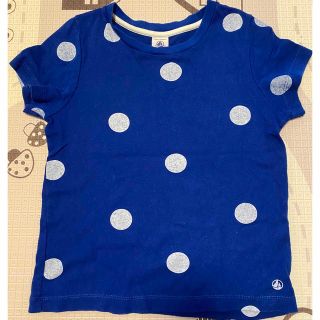 プチバトー(PETIT BATEAU)のプチバトー　ドットTシャツ　8ans 128cm(Tシャツ/カットソー)