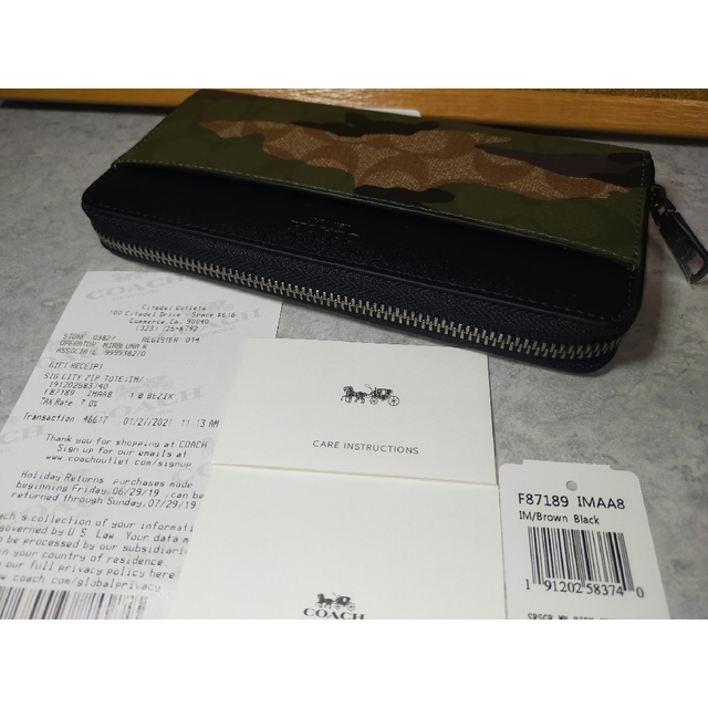 COACH - 正規品 新品未使用 COACH コーチ 長財布 アウトレット品