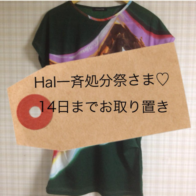 Hal一斉処分祭さま♡14日まで取り置き レディースのトップス(Tシャツ(半袖/袖なし))の商品写真