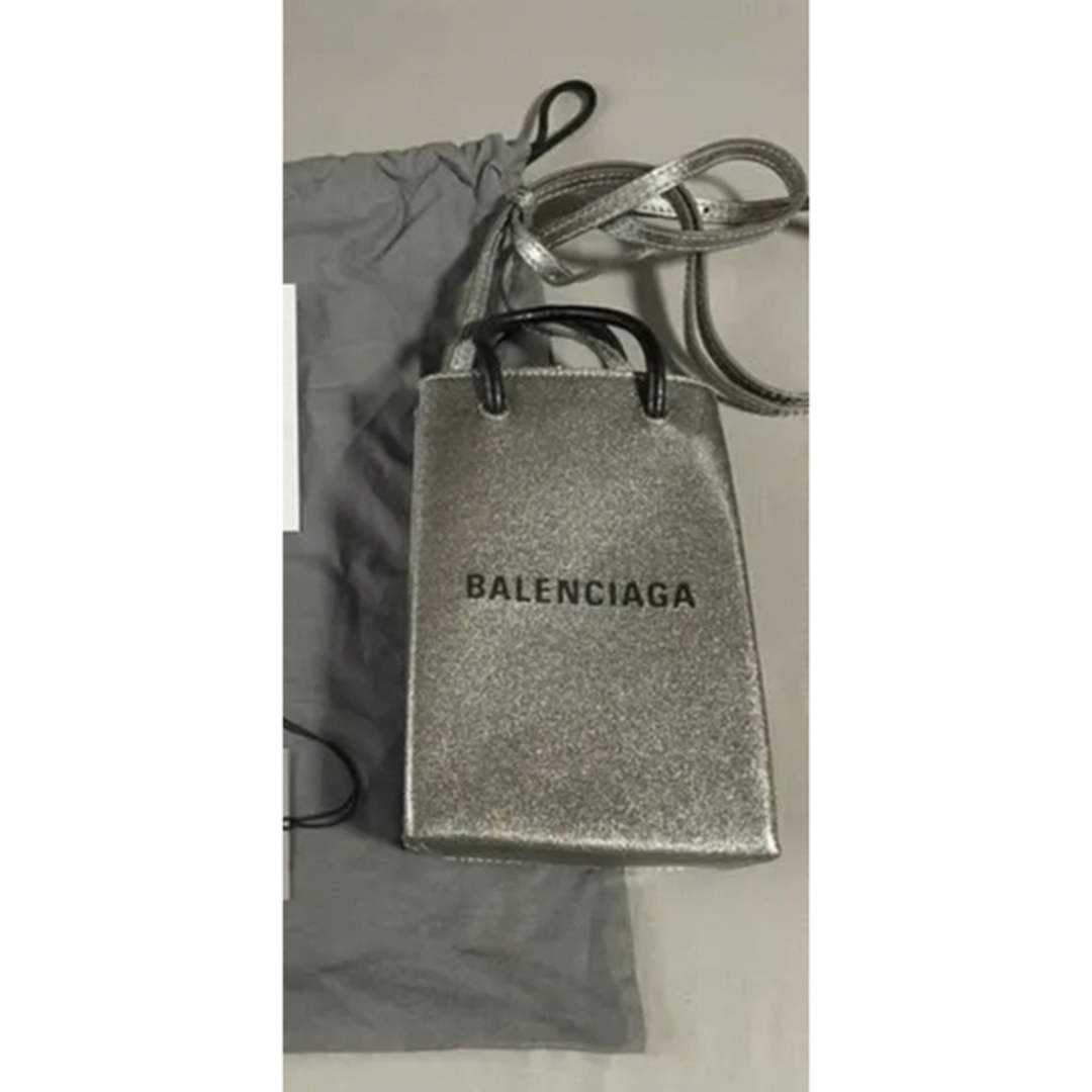 美品✨ BALENCIAGA バレンシアガ ショッピング フォンホルダー バッグ | フリマアプリ ラクマ