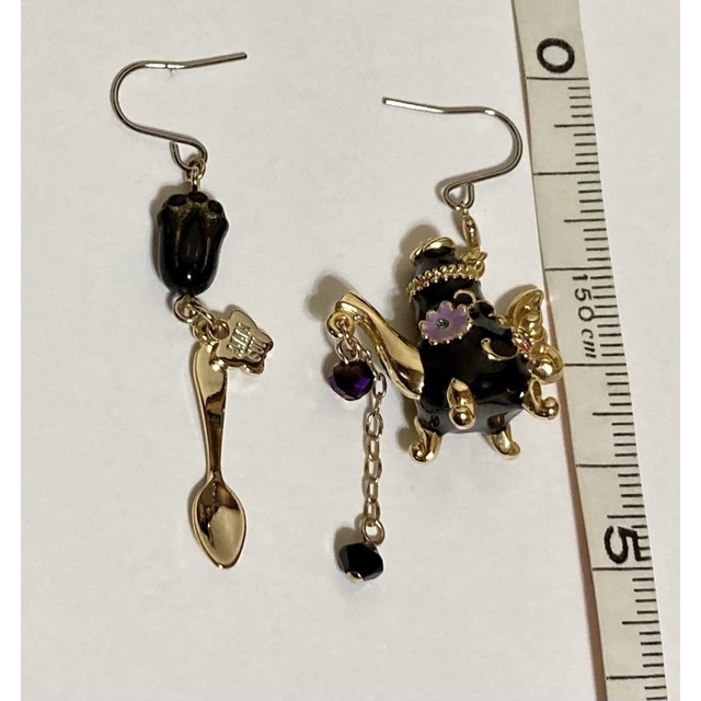 ANNA SUI - ANNA SUI ピアス ティーポット スプーン 新品 アナスイの