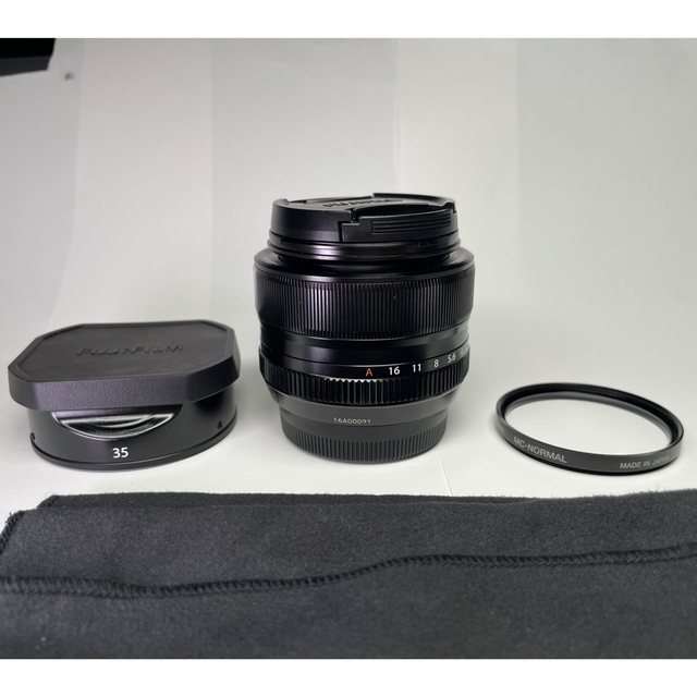 富士フイルム(フジフイルム)のFUJIFILM XF35mm F1.4R レンズ スマホ/家電/カメラのカメラ(レンズ(単焦点))の商品写真