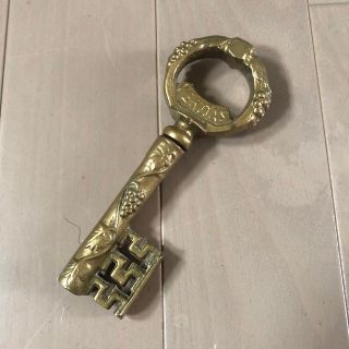 鍵 キー コルク抜き 文鎮 ペーパーウェイトオブジェフランス アンティーク (その他)