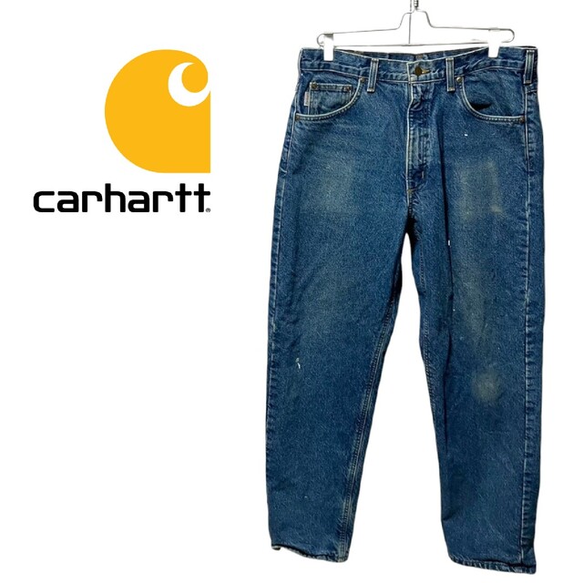 Carhartt　裏起毛　デニムパンツ