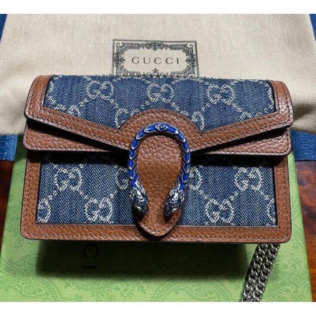 通販 - Gucci 極美品 ディオニュソスショルダーバッグミニ GUCCI