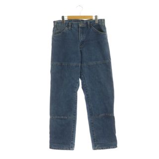 ディッキーズ(Dickies)のディッキーズ ダブルニー デニムパンツ ジーンズ ストレート メキシコ製 33(デニム/ジーンズ)