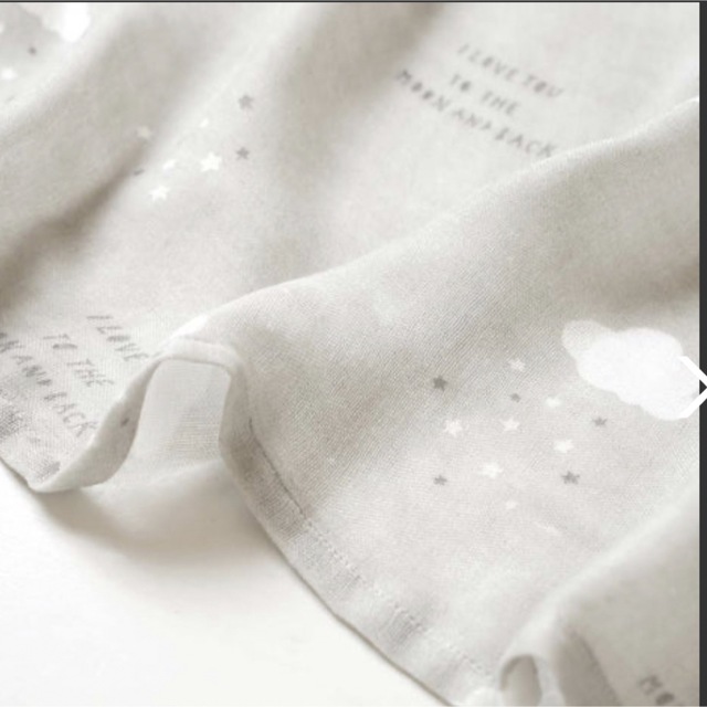 aden+anais(エイデンアンドアネイ)の新品未使用　10mois SWADDLE bamboo(くも柄) キッズ/ベビー/マタニティのこども用ファッション小物(おくるみ/ブランケット)の商品写真