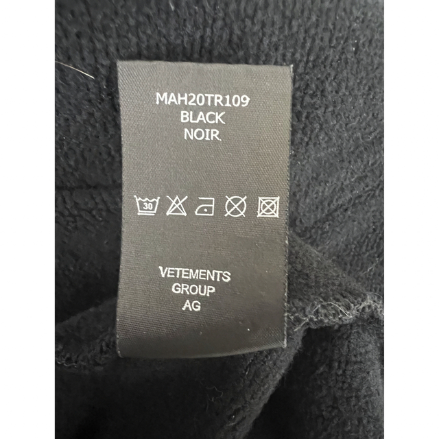 VETEMENTS 20aw 希少 マスクアナーキー パーカー