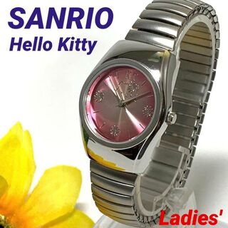サンリオ(サンリオ)の660 SANRIO Hello Kitty レディ 時計 クオーツ 電池交換済(腕時計)
