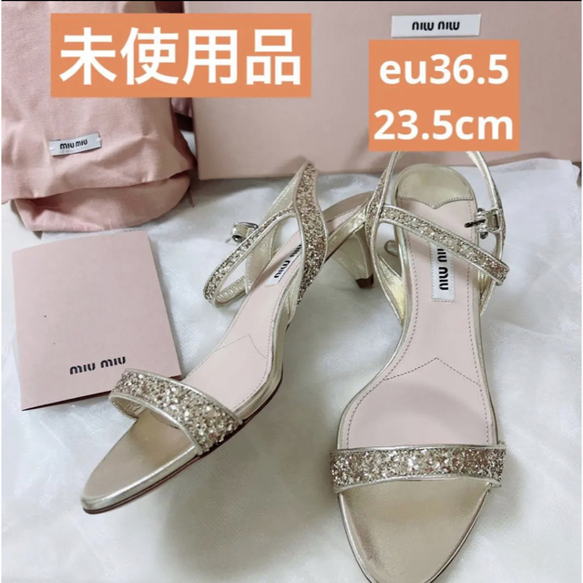 miumiu - miumiu サンダル ミュウミュウの通販 by るる's shop|ミュウ