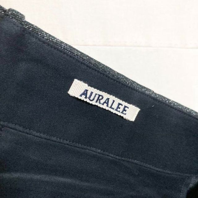 サイズ5!AURALEE ウォッシュドチノテーパード