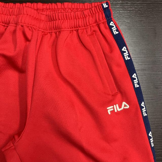 FILA(フィラ)のFILA フィラ サイドライン　ジャージ　パンツ　古着女子 レディースのパンツ(カジュアルパンツ)の商品写真