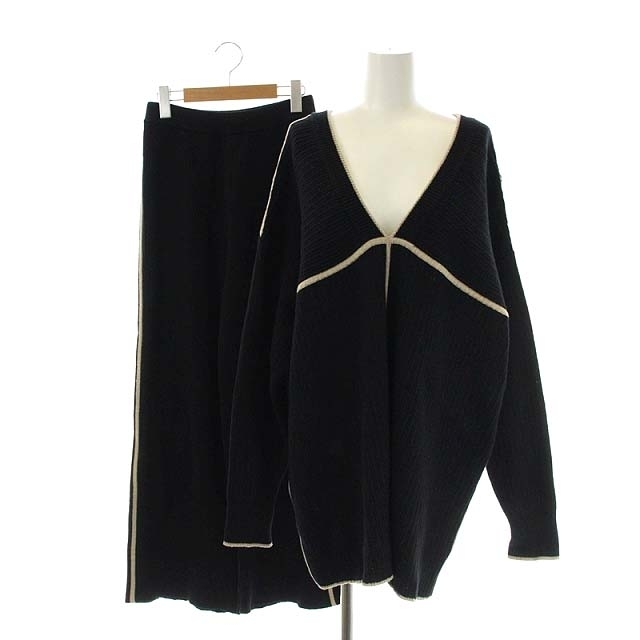 最前線の クラネ セットアップ SLEEVE LONG TOPS通販 ニット eclat