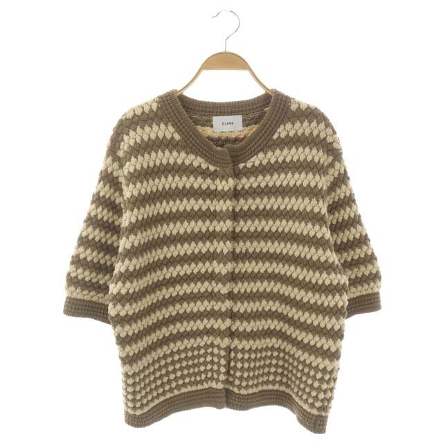 クラネ UNEVEN DOT HALF SLEEVE KNIT カーディガンのサムネイル