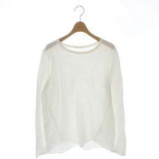 ドゥーズィエムクラス(DEUXIEME CLASSE)のドゥーズィエムクラス Layering Tシャツ カットソー 長袖 白(Tシャツ(長袖/七分))