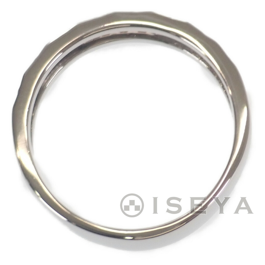 【Aランク】デザインリング 指輪 K18PG Pt950 ダイヤモンド サイズ棒約20号 メンズ ジュエリー アクセサリー 【ISEYA】 4