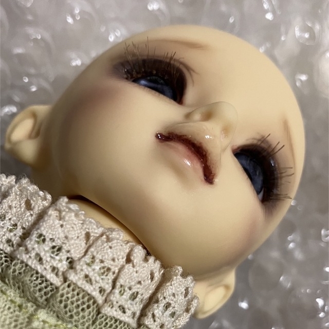 色移り有り 幼SD パピ カスタムメイク 女の子 ドール本体 スーパー