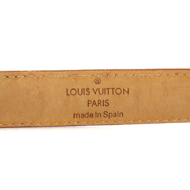LOUIS VUITTON(ルイヴィトン)のルイヴィトン モノグラムマルチカラー サンチュール キャレ ベルト ブロン レディースのファッション小物(ベルト)の商品写真