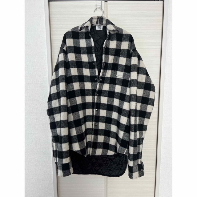 VETEMENTS 16aw 初期 チェックジャケット | vrealitybolivia.com