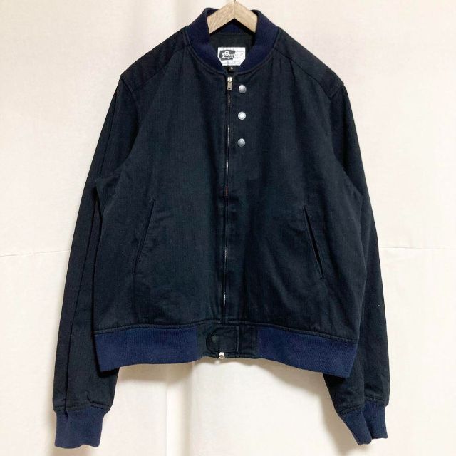 Engineered Garments(エンジニアードガーメンツ)の旧タグLサイズ！ENGINEEREDGARMENTS ネイビーブルゾン メンズのジャケット/アウター(ブルゾン)の商品写真