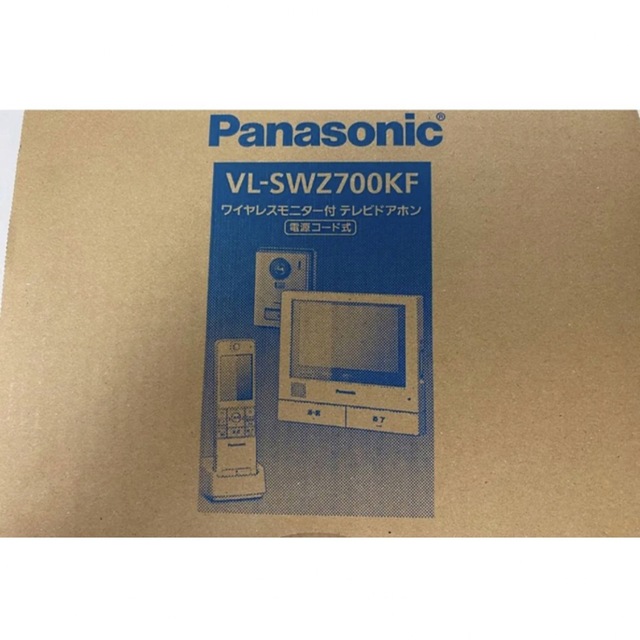 Panasonic ワイヤレスモニター付テレビドアホンVL-SWZ700KF