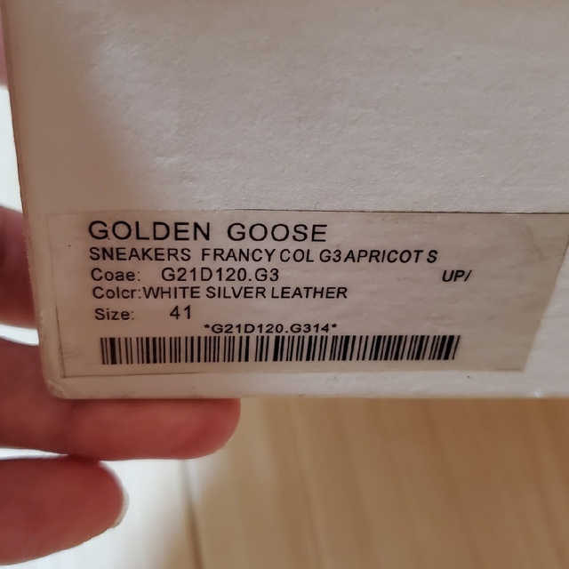 GOLDEN GOOSE(ゴールデングース)のゴールデングース　ハイカットスニーカー　サイズ41 レディースの靴/シューズ(スニーカー)の商品写真