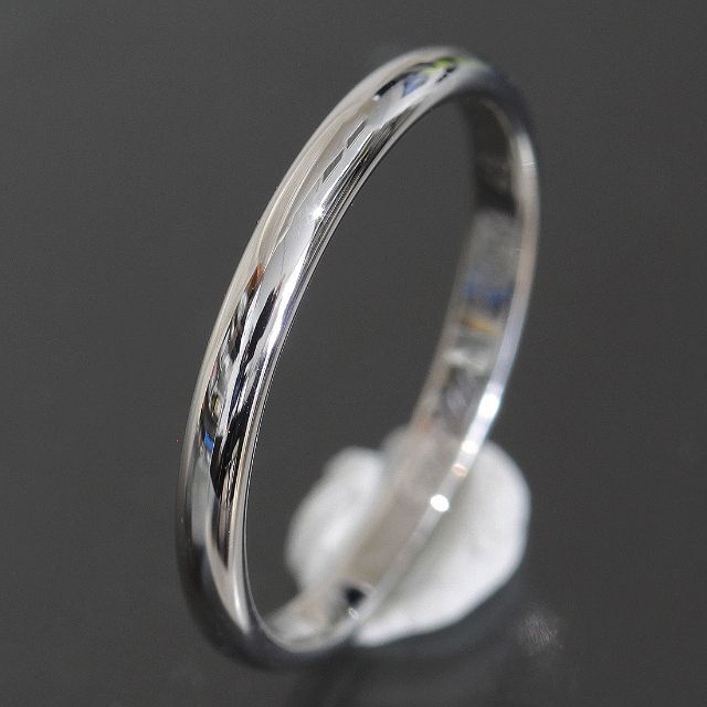 Cartier - カルティエ マリッジ リング 8号 pt950 2mm幅 新品仕上済の