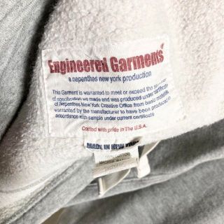 ENGINEEREDGARMENTS SSZ バックジップパーカー Mサイズ