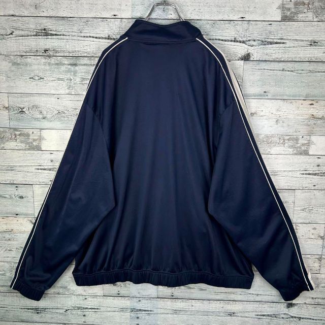【希少‼︎】ナイキ 刺繍ロゴ 袖ライン ジャージ トラックジャケット