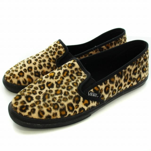 バンズ SLIP-ON LIP スニーカー シューズ スリッポン レオパード