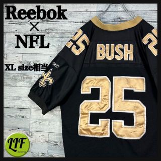 リーボック(Reebok)の【希少‼︎】リーボック×NFL 全刺繍 セイコツ 半袖 ゲームシャツ 美品(Tシャツ/カットソー(半袖/袖なし))