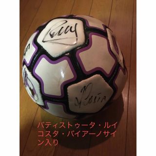 ウールシュポルト(uhlsport)のフィオレンティーナ　バティストゥータ・ルイコスタ・バイアーノサイン入りボール(ボール)