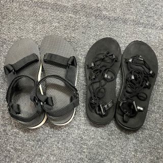 テバ(Teva)の【K4174】中古 Teva テバ スポサン 2足 セット おまとめ 24cm(サンダル)