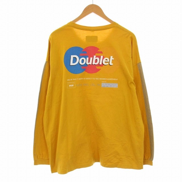 doublet for WISM RAINMAKER T-SHIRT ロンＴ