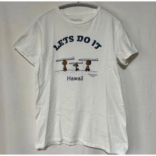 スヌーピー(SNOOPY)のmoni honolulu 日焼けスヌーピー　Tシャツ(Tシャツ/カットソー(半袖/袖なし))