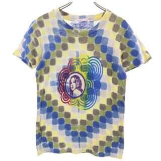 ヒステリックグラマー(HYSTERIC GLAMOUR)のヒステリックグラマー 日本製 総柄 半袖 Tシャツ HYSTERIC GLAMOUR レディース 【中古】  【230518】 メール便可(Tシャツ(半袖/袖なし))