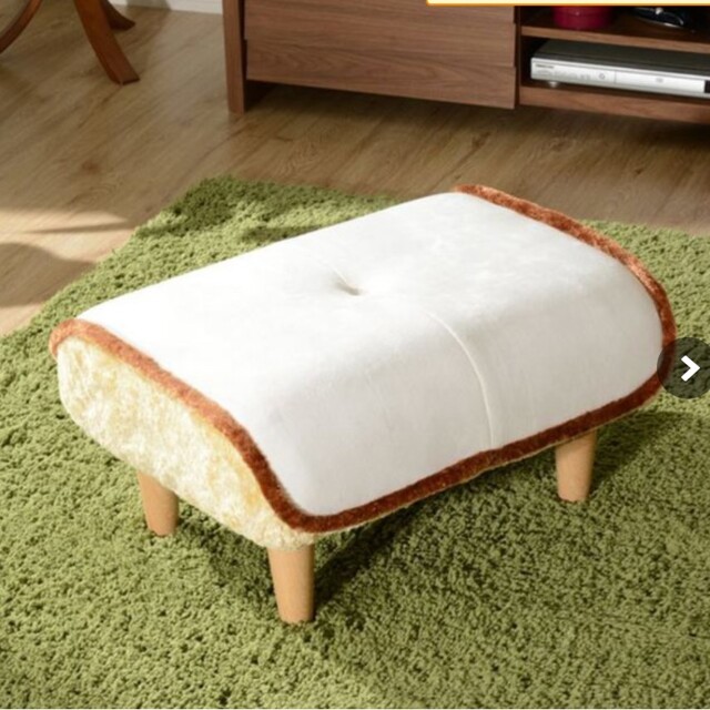オットマン 食パン型 スツール ポケットコイル 足置き　チェア 椅子　ソファ