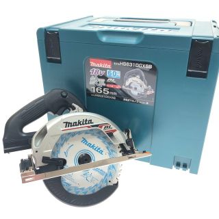 マキタ(Makita)の□□MAKITA マキタ 工具 電動工具 丸のこ 18V HS631DGXSB ブラック(その他)