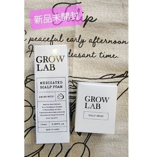 エヌオーガニック(N organic)の☆新品未開封☆GROW LAB グロウラボ メディケイテッドスカルプフォーム(スカルプケア)